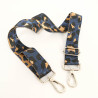 Bandoulière Motif Graou Bleu Marine - Maison Klem