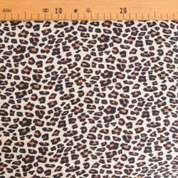 Viscose Imprimé Léopard Mini - Maison Klem