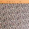 Viscose Imprimé Léopard Fauve - Maison Klem
