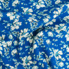Popeline de Viscose Imprimée Clothilde Bleu - Maison Klem