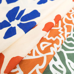 Viscose Mélangée Imprimée - Maison Klem