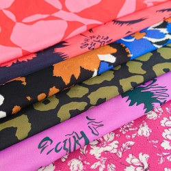 Popeline de Viscose Imprimée - Maison Klem