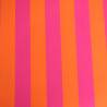 Toile Canvas Rayures Rose et Orange - Maison Klem