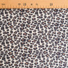 Leopard Print Cotton Poplin - Maison Klem