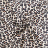 Leopard Print Cotton Poplin - Maison Klem