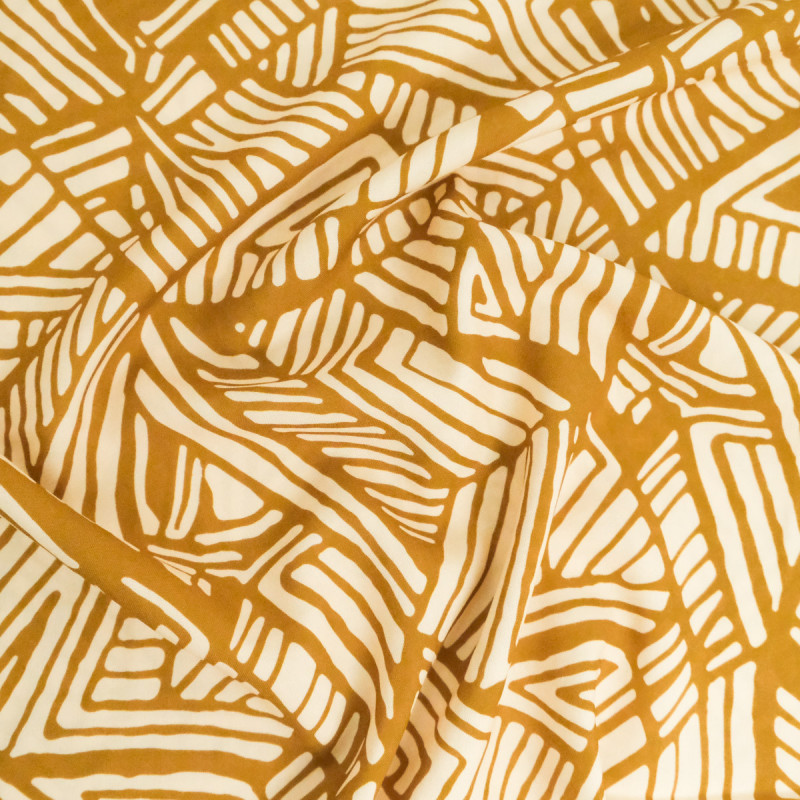 Ethnica-Print Viscose Poplin - Maison Klem