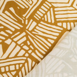 Printed Viscose Poplin Ethnica - Maison Klem