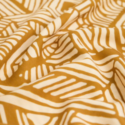 Printed Viscose Poplin Ethnica - Maison Klem