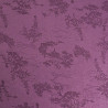 Asian-Inspired Silk-Effect Jacquard Fabric in Plum - Maison Klem