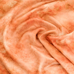 Tissu Jacquard Effet Soie Romantique Sienne - Maison Klem