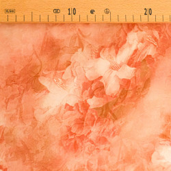 Tissu Jacquard Effet Soie Romantique Sienne - Maison Klem