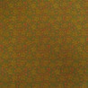 Green and Orange "Indian Vibes" Printed Cotton Scarf - Maison Klem