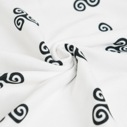 Microfiber Sponge with Breton Print, Terry Cloth Reverse- Maison Klem