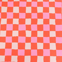 Eponge Microfibre Imprimé Carreaux Envers Bouclette - Maison Klem