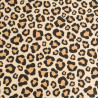Leopard-Print Microfiber Towel with Terry Back - Maison Klem