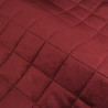 Velours Matelassé Bordeaux - Vanya - Maison Klem