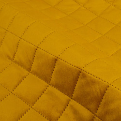 Velours Matelassé Moutarde - Vanya - Maison Klem