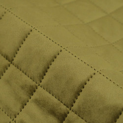 Velours Matelassé Kaki - Vanya - Maison Klem