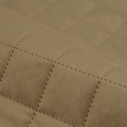 Velours Matelassé Crème - Vanya - Maison Klem