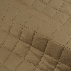 Velours Matelassé Crème - Vanya - Maison Klem