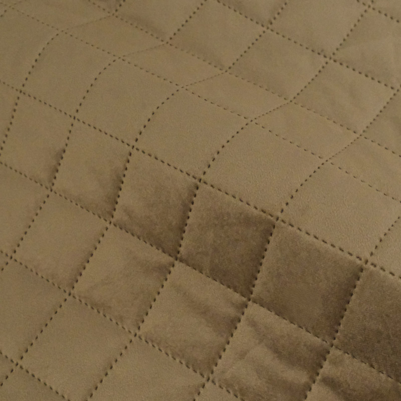 Cream Quilted Velvet - Vanya - Maison Klem