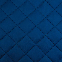 Navy Quilted Velvet - Vanya - Maison Klem