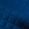 Navy Quilted Velvet - Vanya - Maison Klem