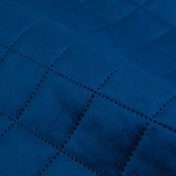 Velours Matelassé Navy - Vanya - Maison Klem