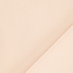 Nude Silver Glitter Cotton Poplin - Maison Klem