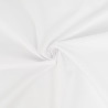White Cotton Poplin with Silver Sequins - Maison Klem