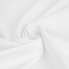 White Cotton Poplin with Silver Sequins - Maison Klem