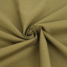 Khaki Cotton Poplin with Silver Sequins - Maison Klem
