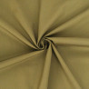 Khaki Cotton Poplin with Silver Sequins - Maison Klem