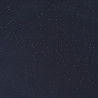 Navy Blue Silver Sequined Cotton Poplin - Maison Klem