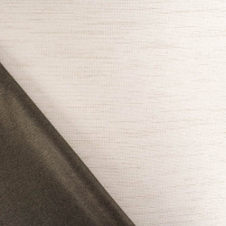 Textured blackout curtain Bergen Ecru - Maison  Klem