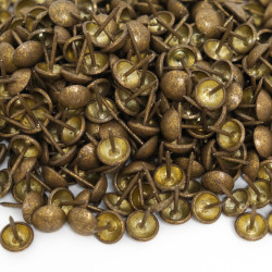 11mm Iron Pearl Nail, Gold Bronze - Maison Klem