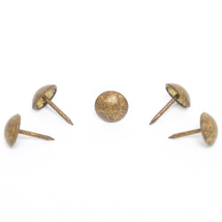11mm Iron Pearl Nail, Gold Bronze - Maison Klem