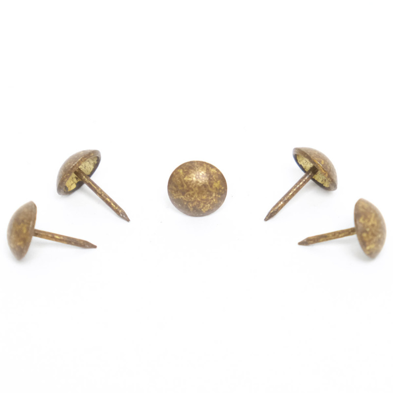 Clou Perle de Fer 11mm Bronze Doré - Maison Klem