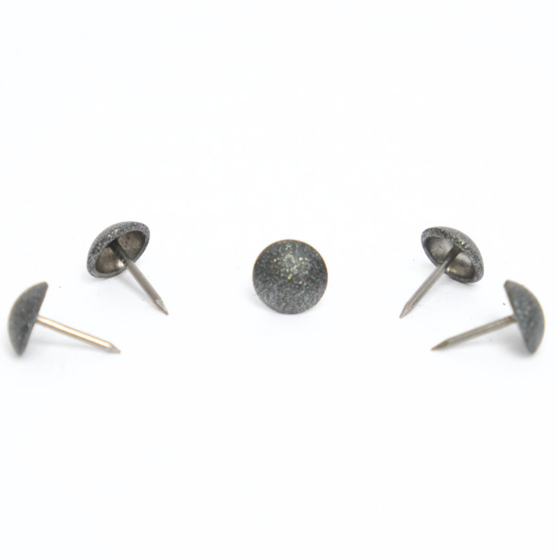 11mm Anthracite Iron Pearl Nail - Maison Klem
