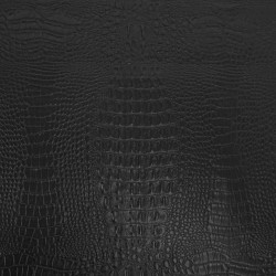 Simili Cuir Noir - Timsah - Maison Klem