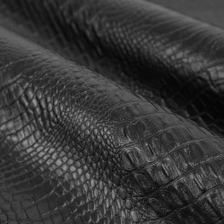 Simili Cuir Noir - Timsah - Maison Klem