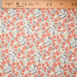Puccino Orange Summer Stroll Cotton Fabric - Maison Klem