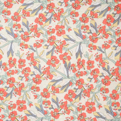 Puccino Orange Summer Stroll Cotton Fabric - Maison Klem