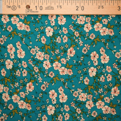 Brigitte Emerald Print Viscose - Maison Klem