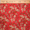 Brigitte Red Printed Viscose - Maison Klem