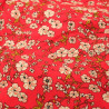 Brigitte Red Printed Viscose - Maison Klem