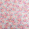 Ecovero Viscose with Pink Floral Print - Maison Klem
