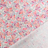 Ecovero Viscose with Pink Floral Print - Maison Klem