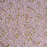 Khaki-Background Daisy-Print Poplin - Maison Klem