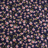 Star Print Poplin, Navy Background  - Maison Klem